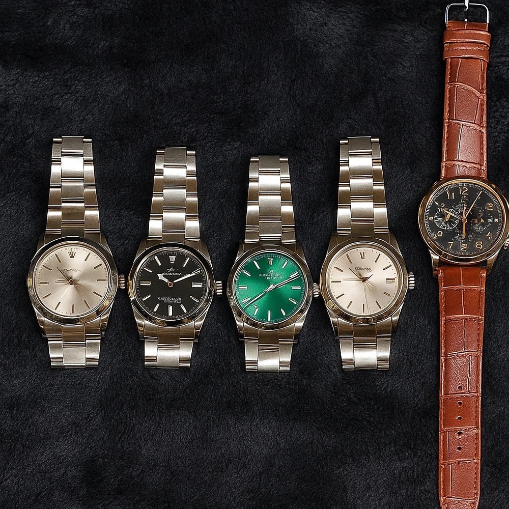 Poedagar Men’s Stainless Steel Luxury Watch –